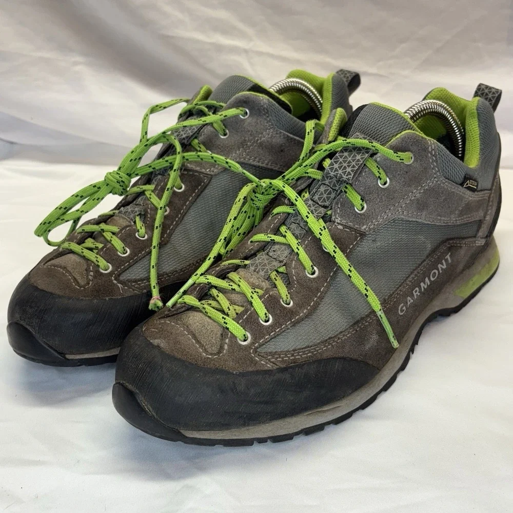 Garmont Sticky Weekend Hiking Shoes Mens Sz US 10 Gore Tex Vibram Suede GorpCore